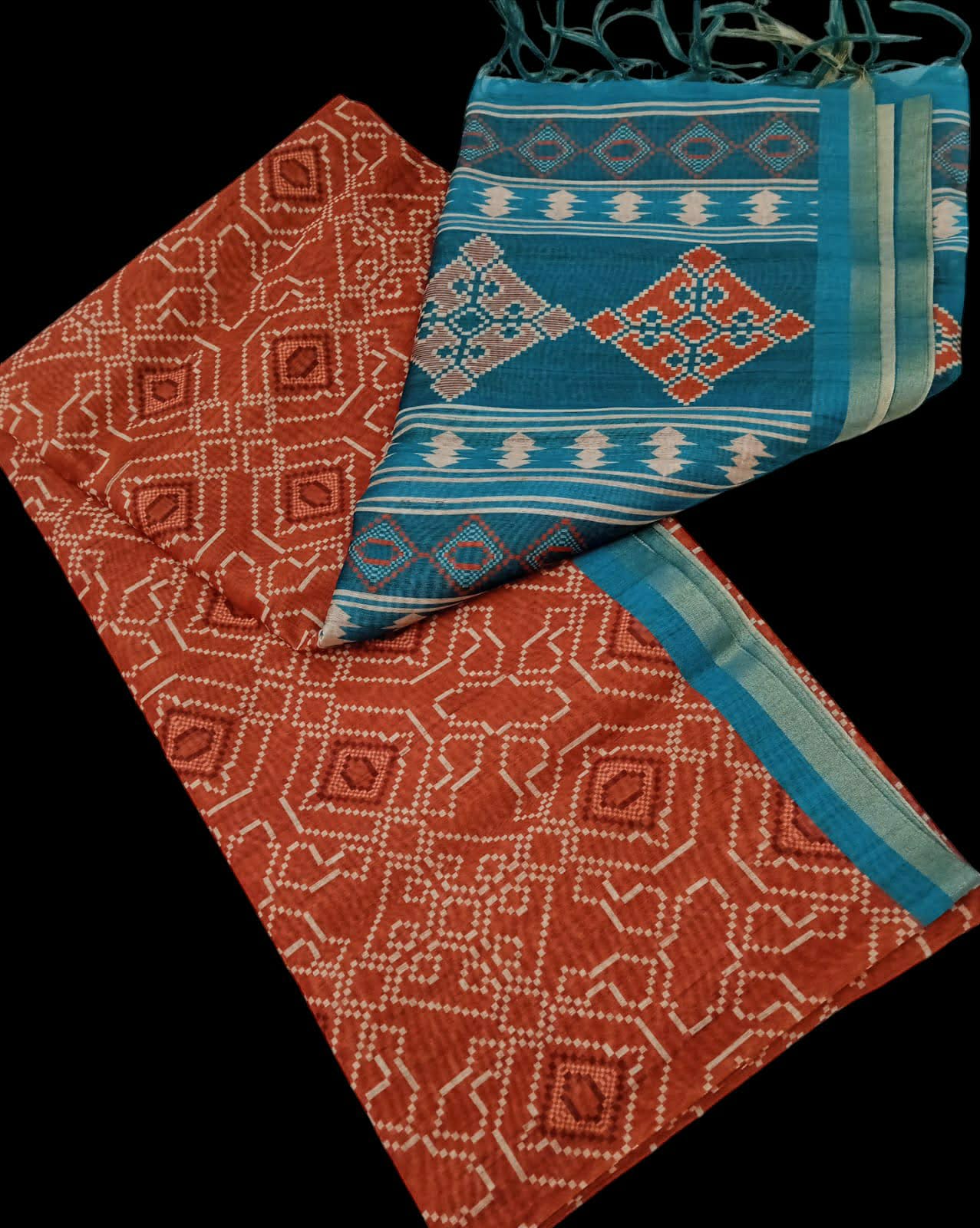 Ikkat Chanderi