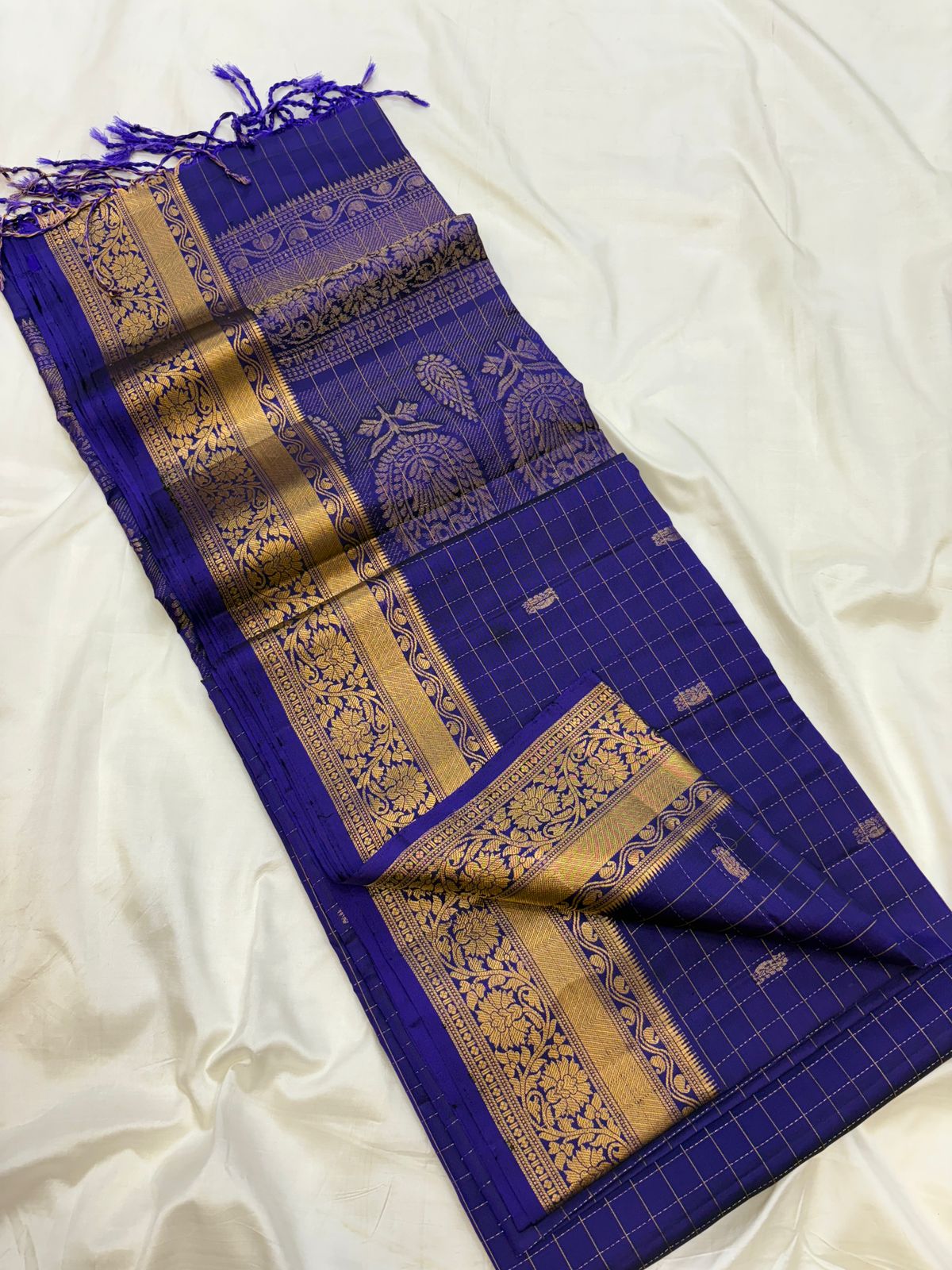 Kanakavalli Checks - Soft Silk