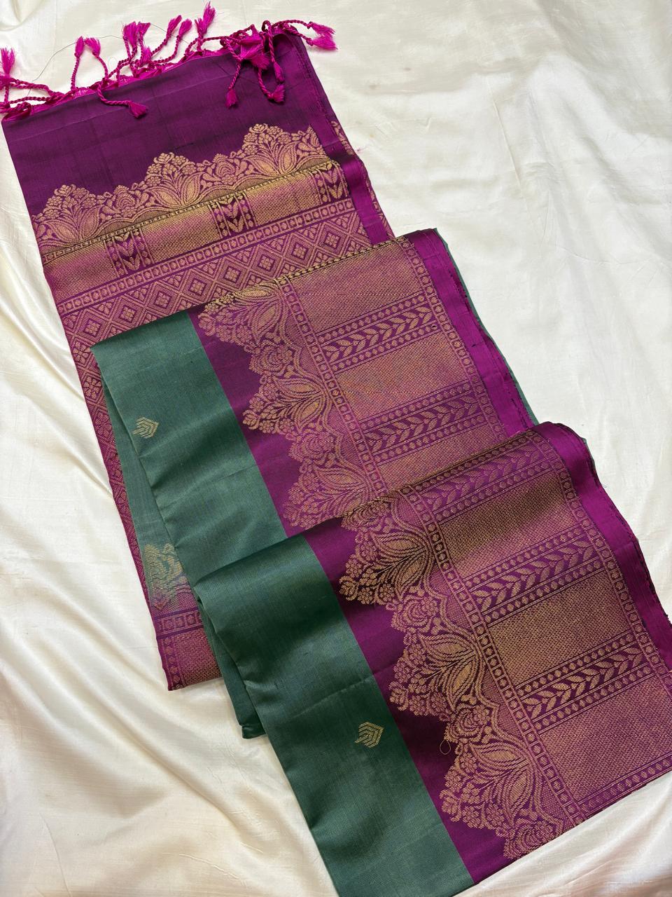 Turning soft silk