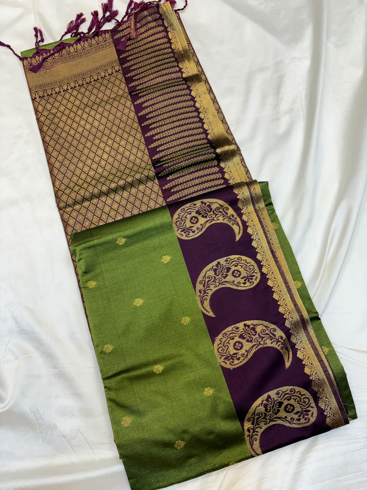 Semi soft silk