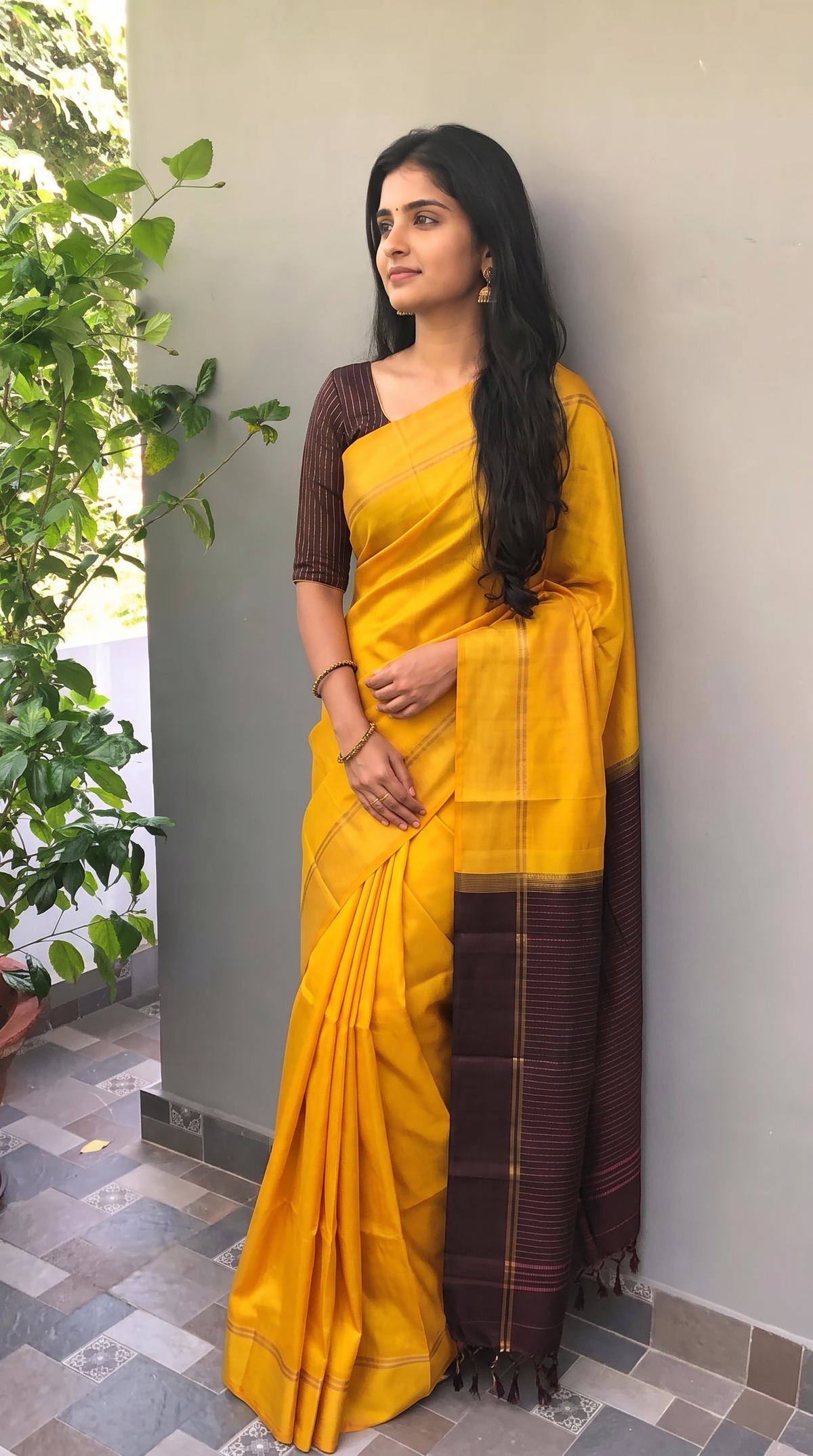 Plain Soft silk