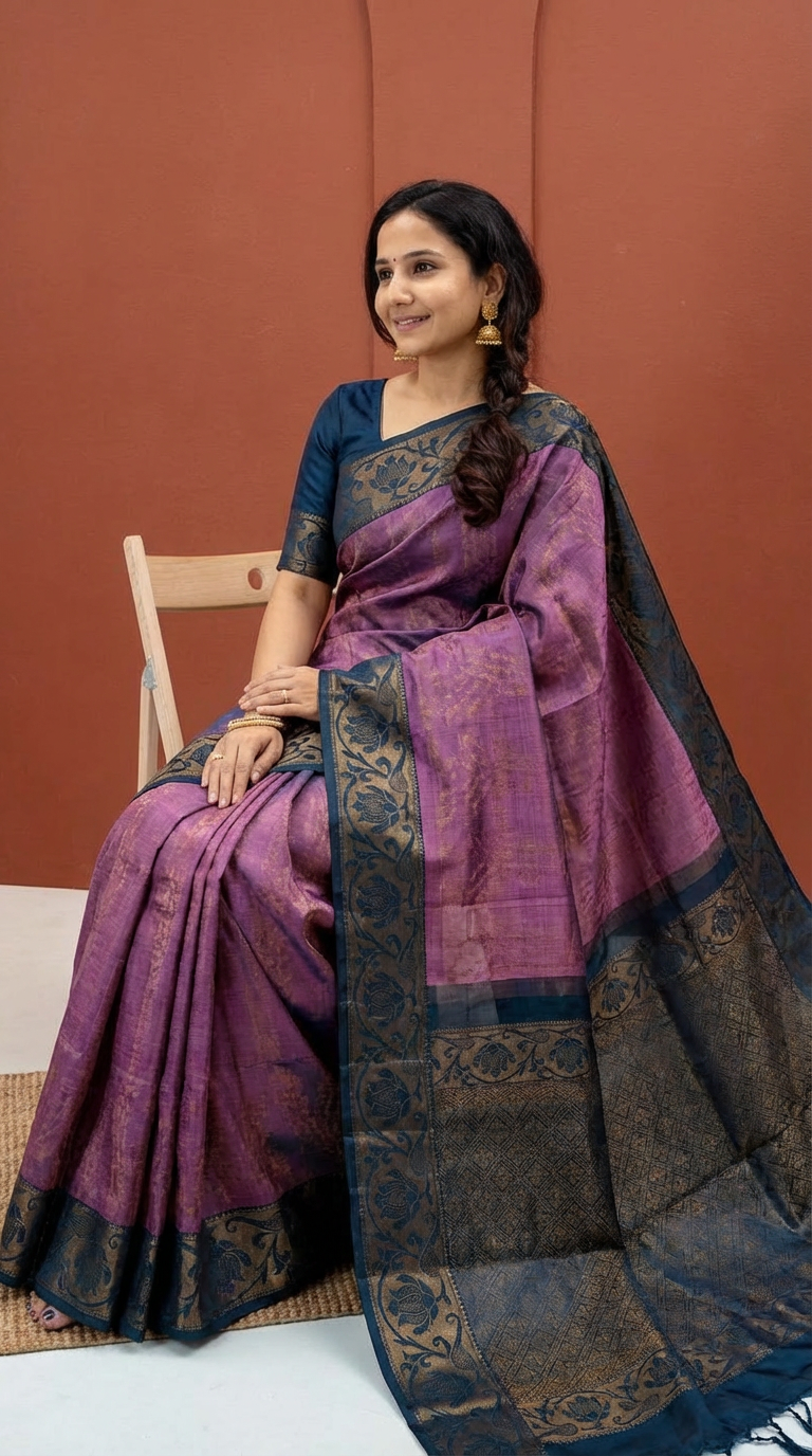 Rangoli Brocade Soft Silk