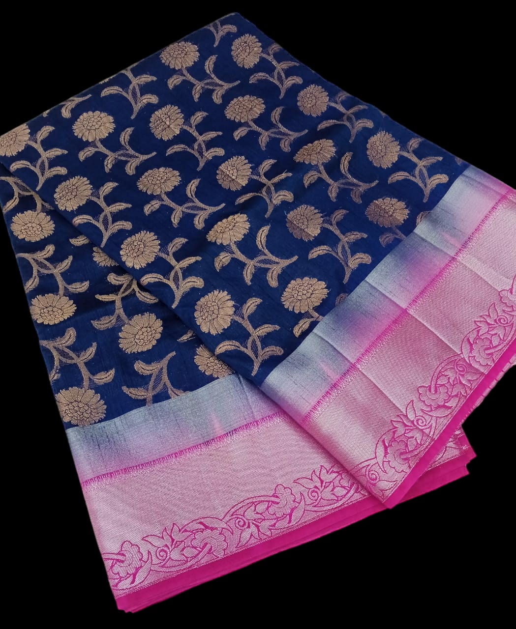 Semi Raw Silk Sarees