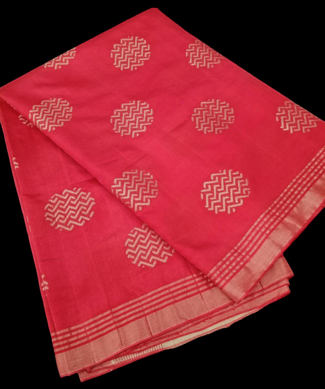 Semi Raw Silk Sarees