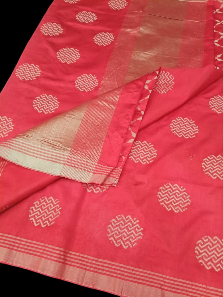 Semi Raw Silk Sarees