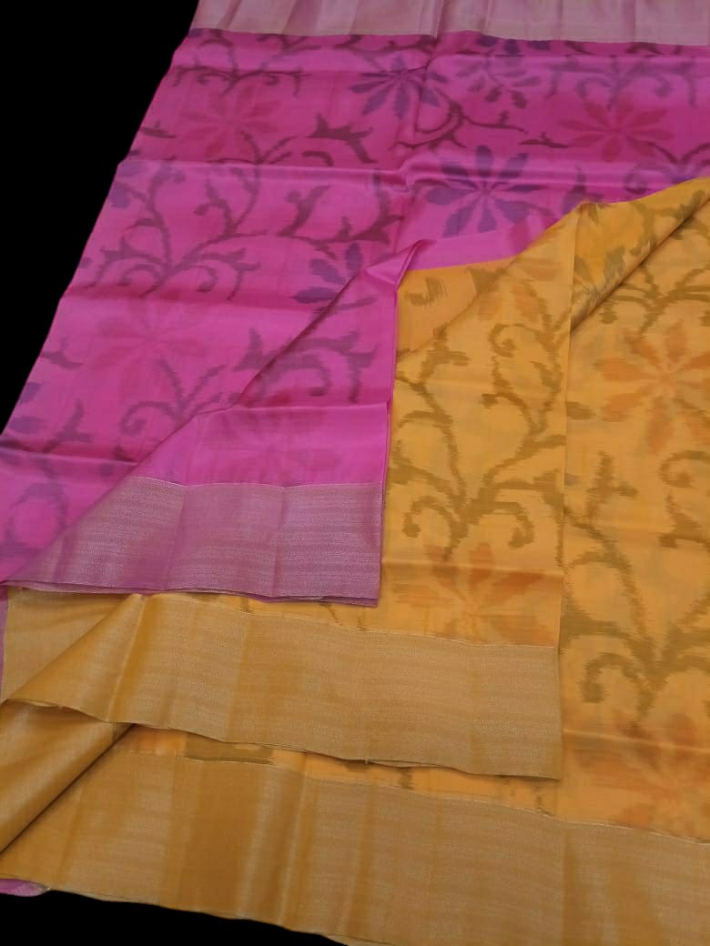 Uppada dye and dye silk