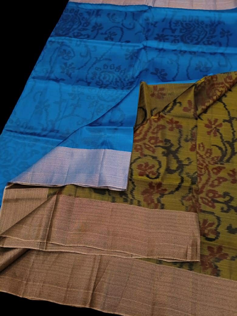 Uppada dye and dye silk