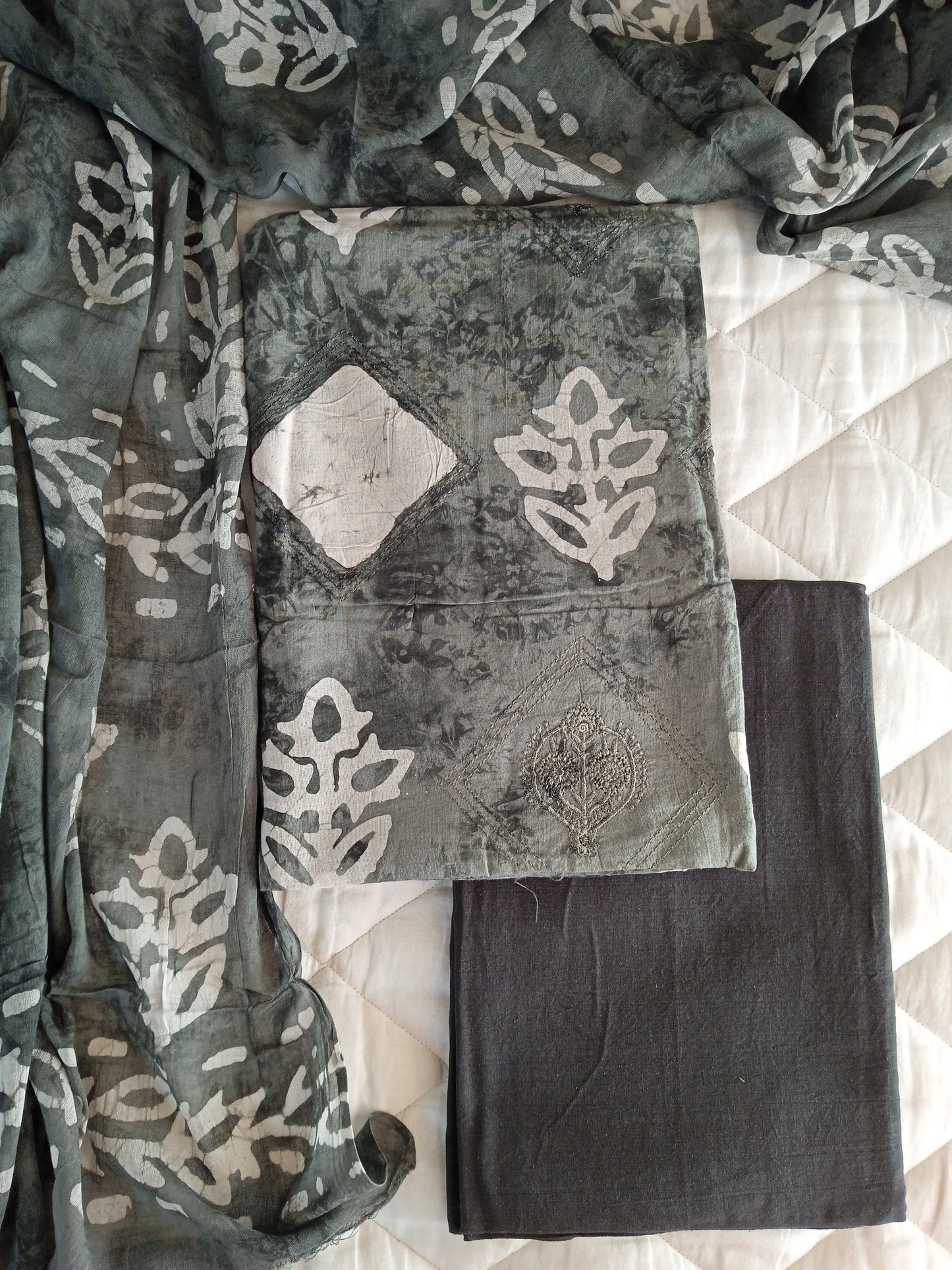 Shibori Print Salwars