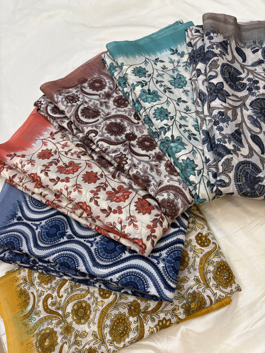 Soft Cotton Floral Prints