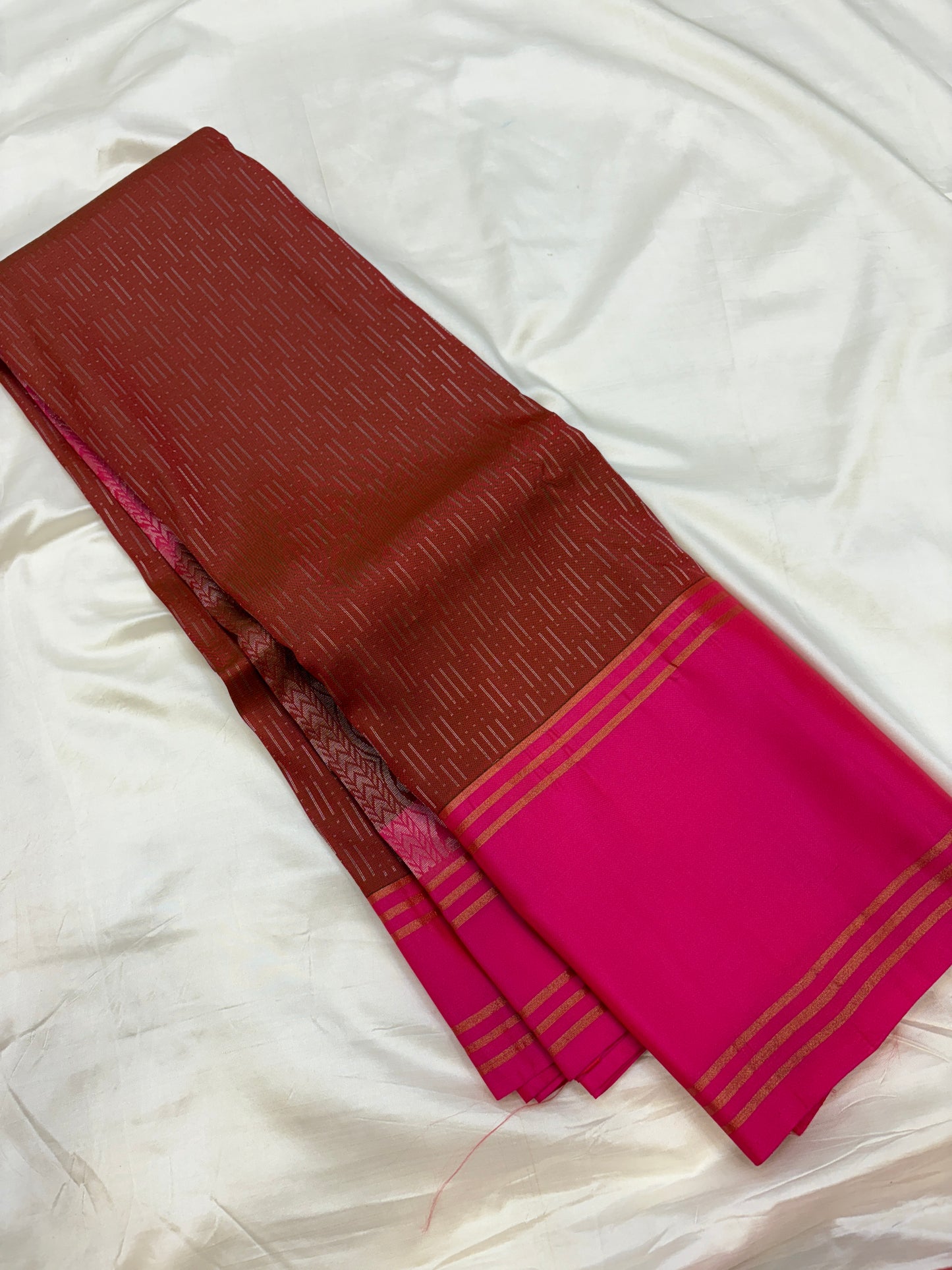Uppada Silk - Double Border