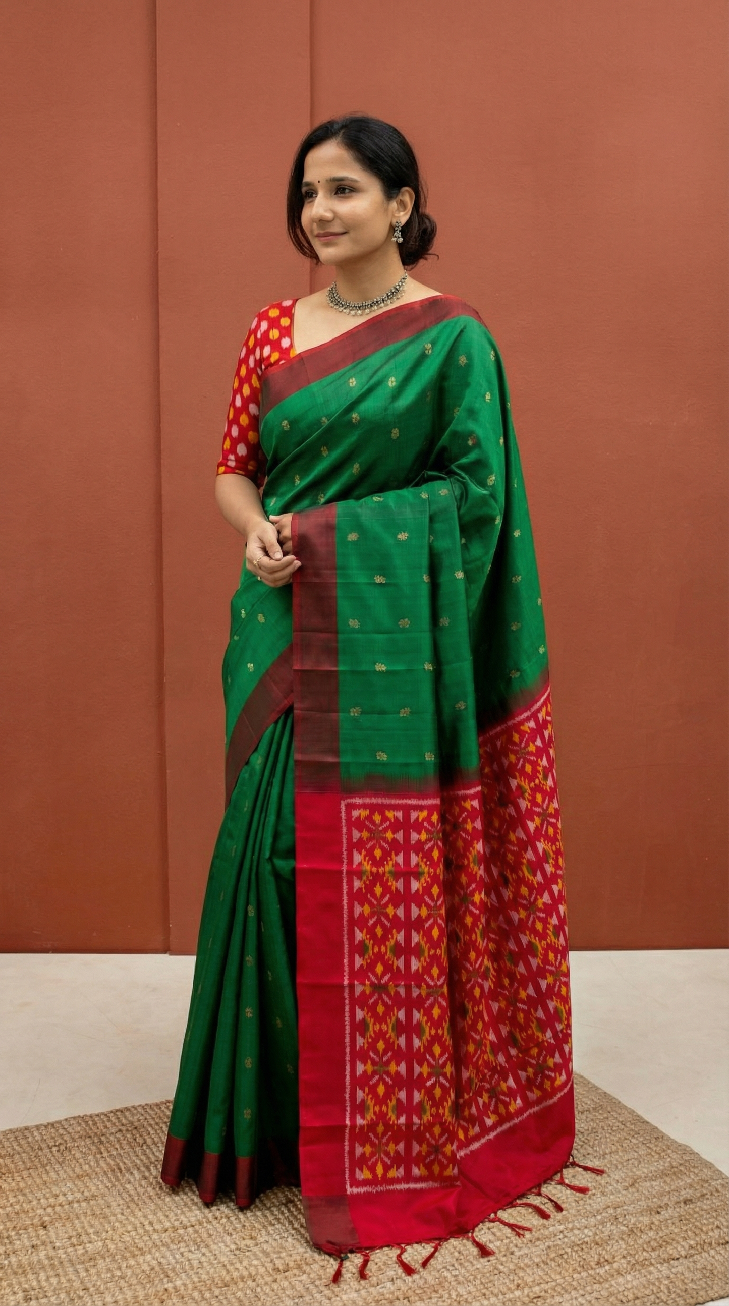 Soft Silk Ikkat