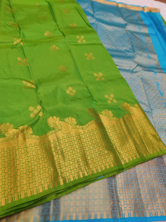 Kanchi Silk Turning Border