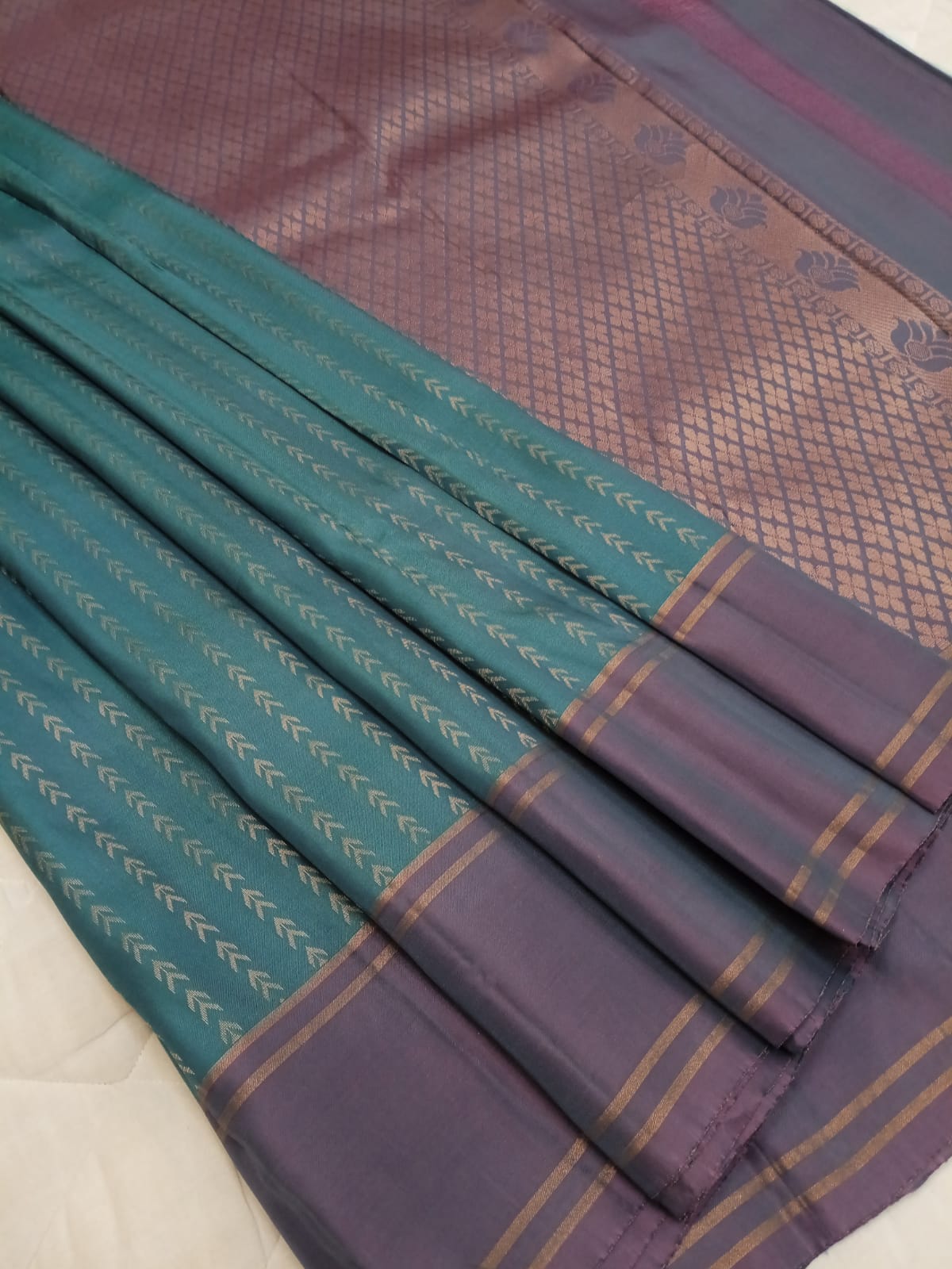 Uppada Silk - Double Border