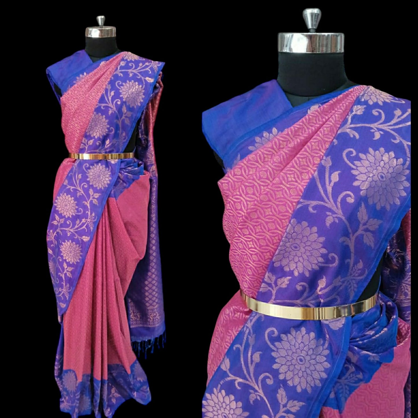 Brocade Semi Silk