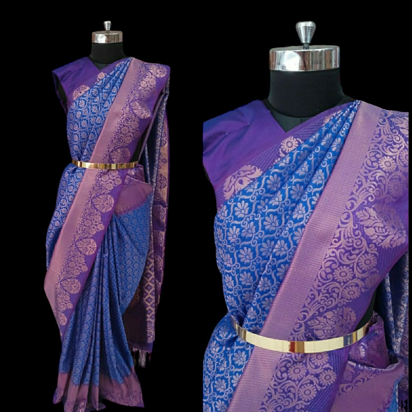 Brocade Semi Silk