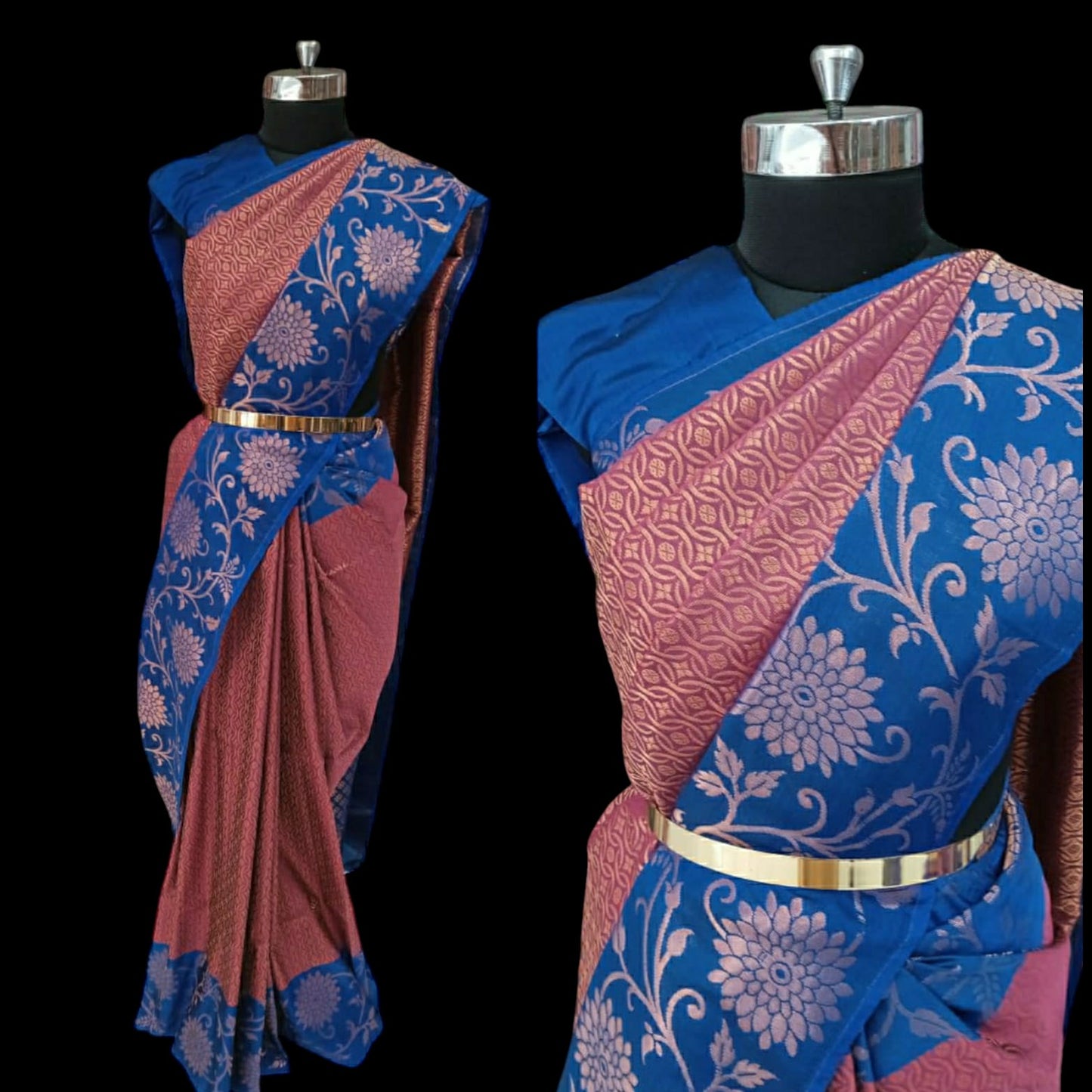 Brocade Semi Silk