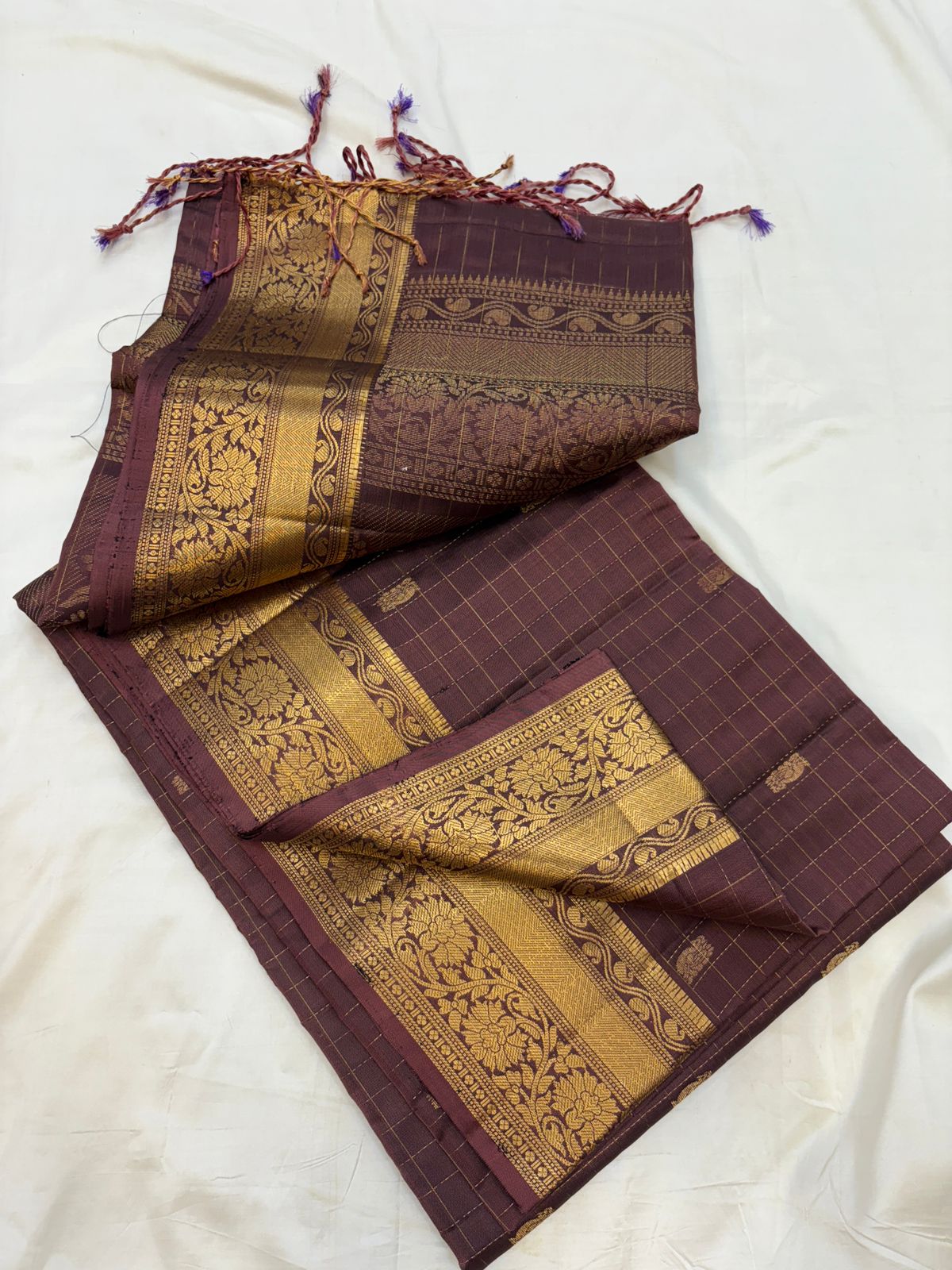 Kanakavalli Checks - Soft Silk