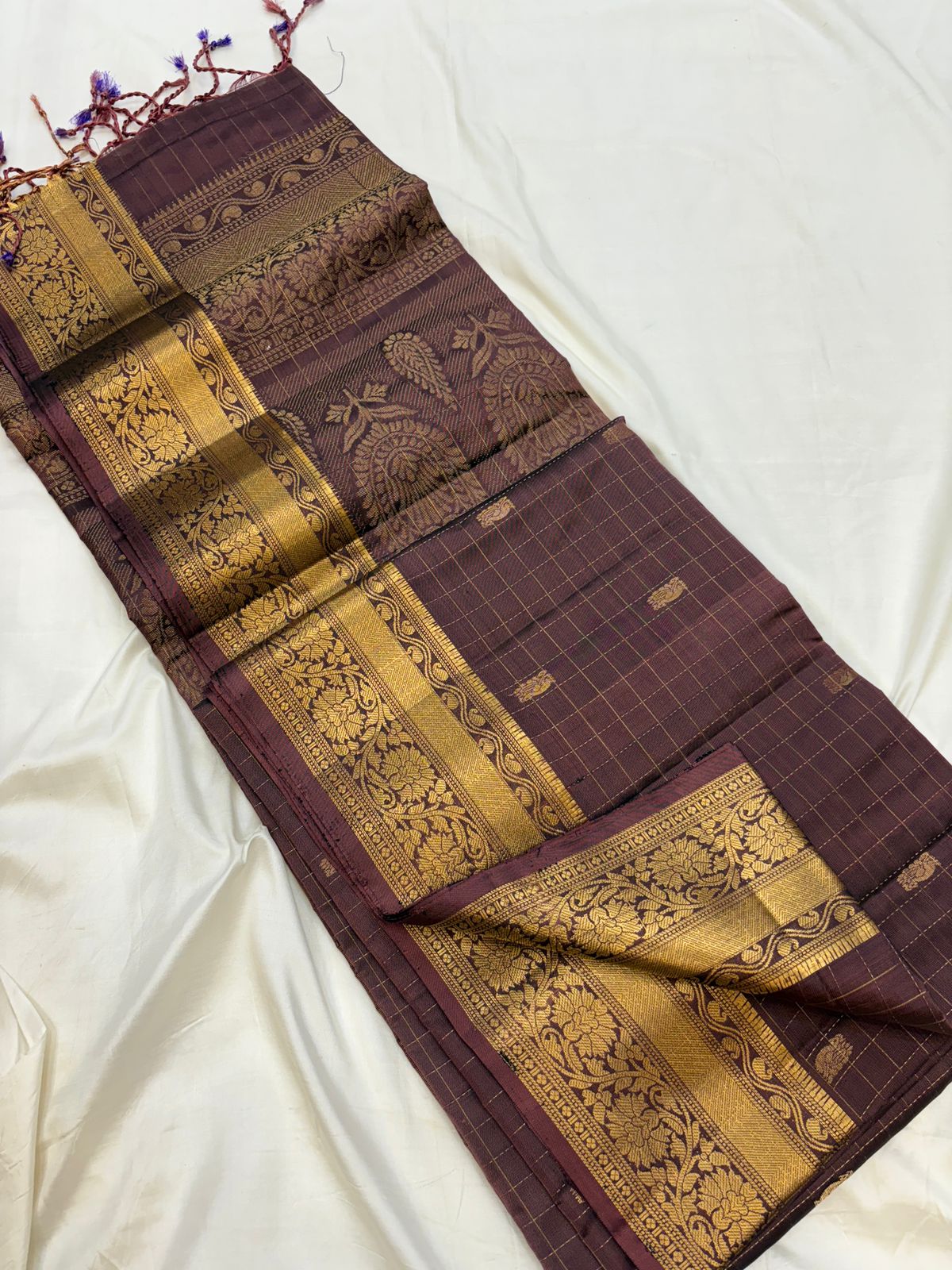 Kanakavalli Checks - Soft Silk