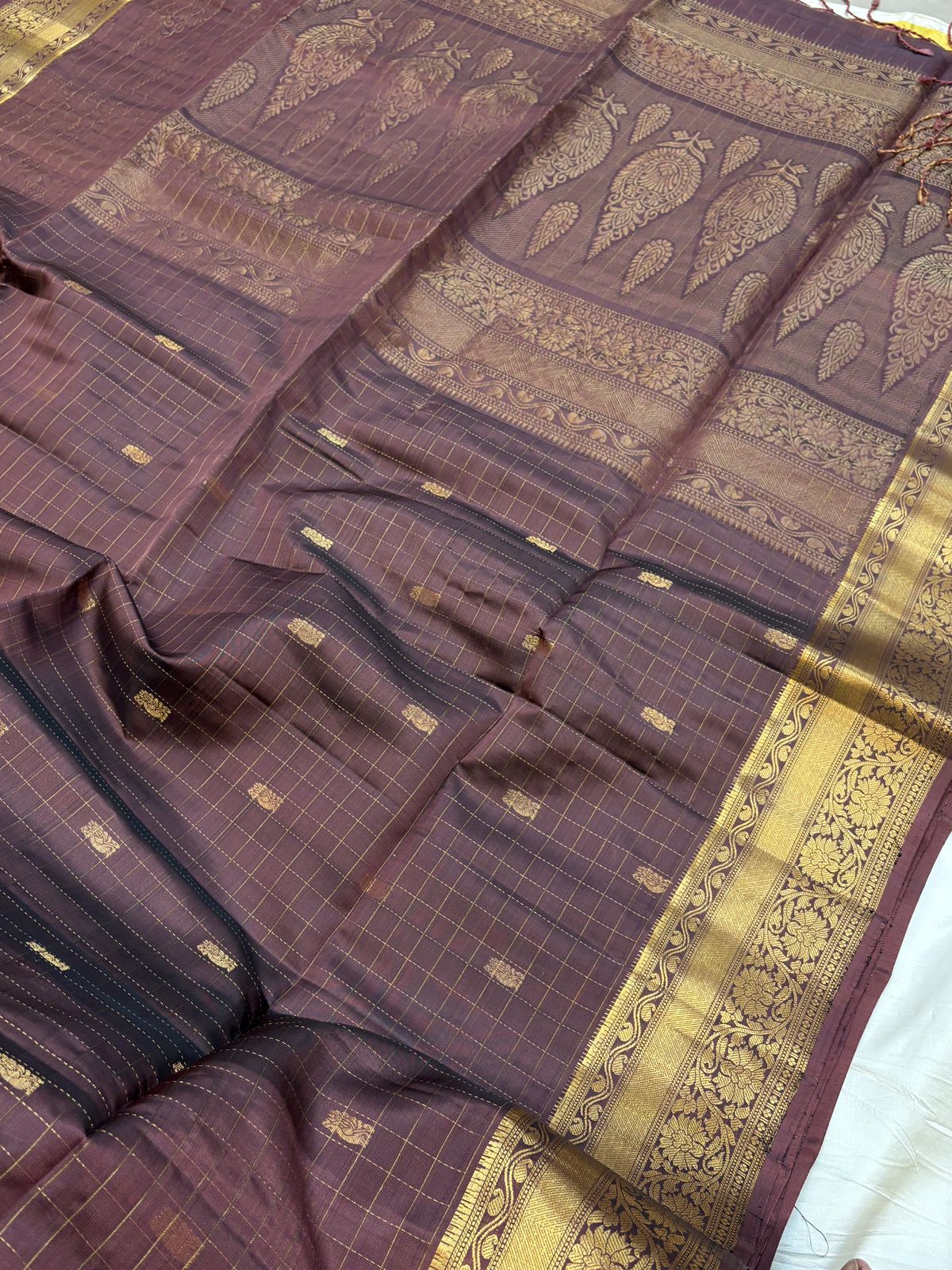 Kanakavalli Checks - Soft Silk