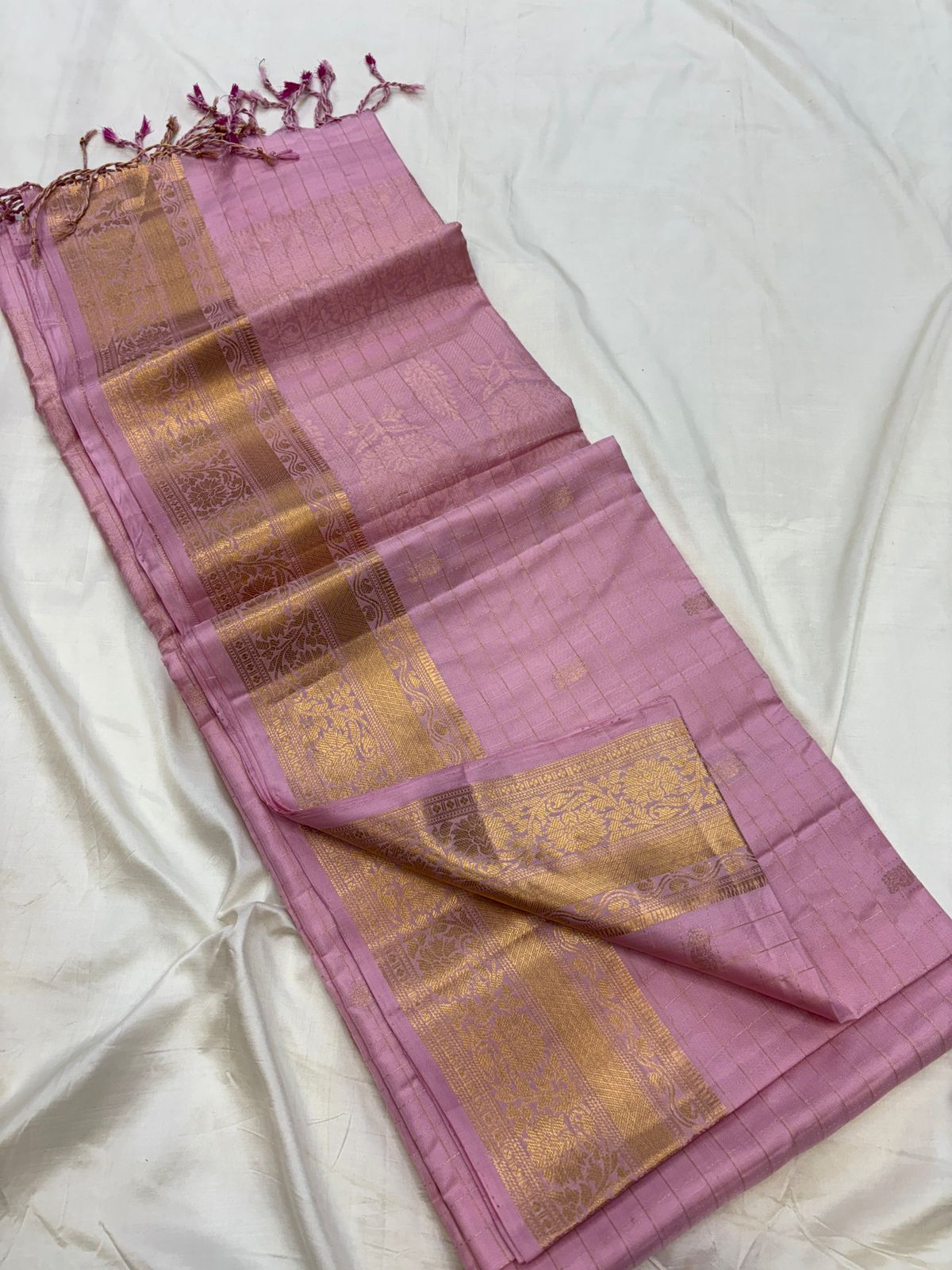 Kanakavalli Checks - Soft Silk