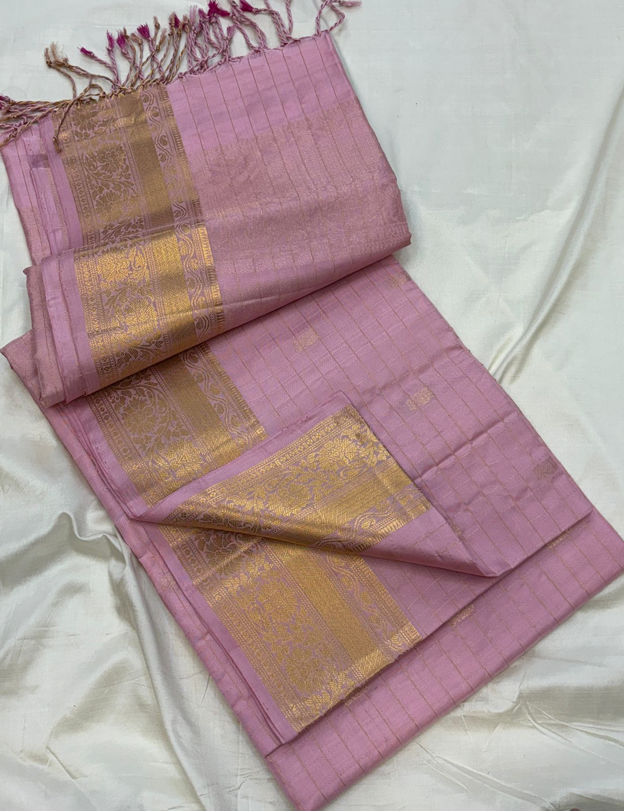 Kanakavalli Checks - Soft Silk