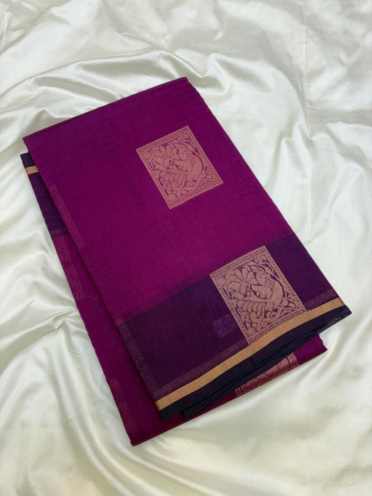 Purple -Kora SilkCotton
