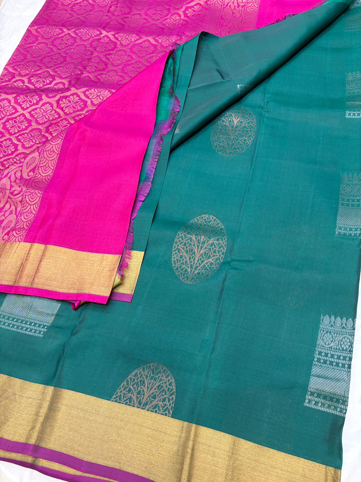 Half Mix -Rama Green - Soft Silk