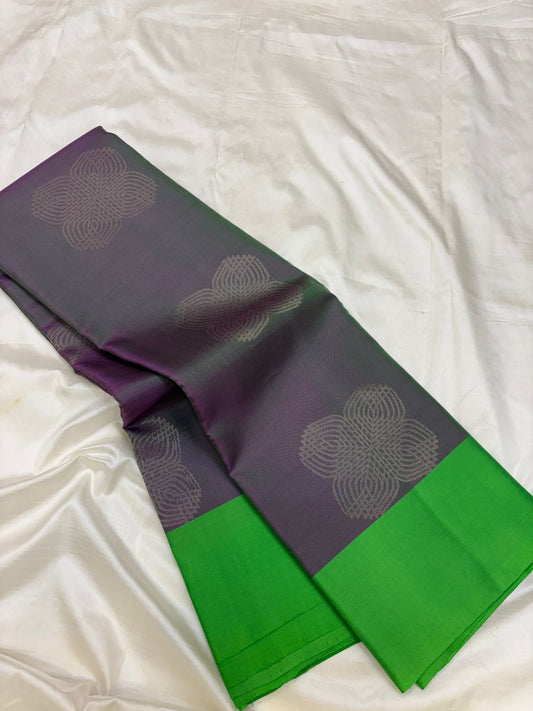 Violet -Green Soft Silk