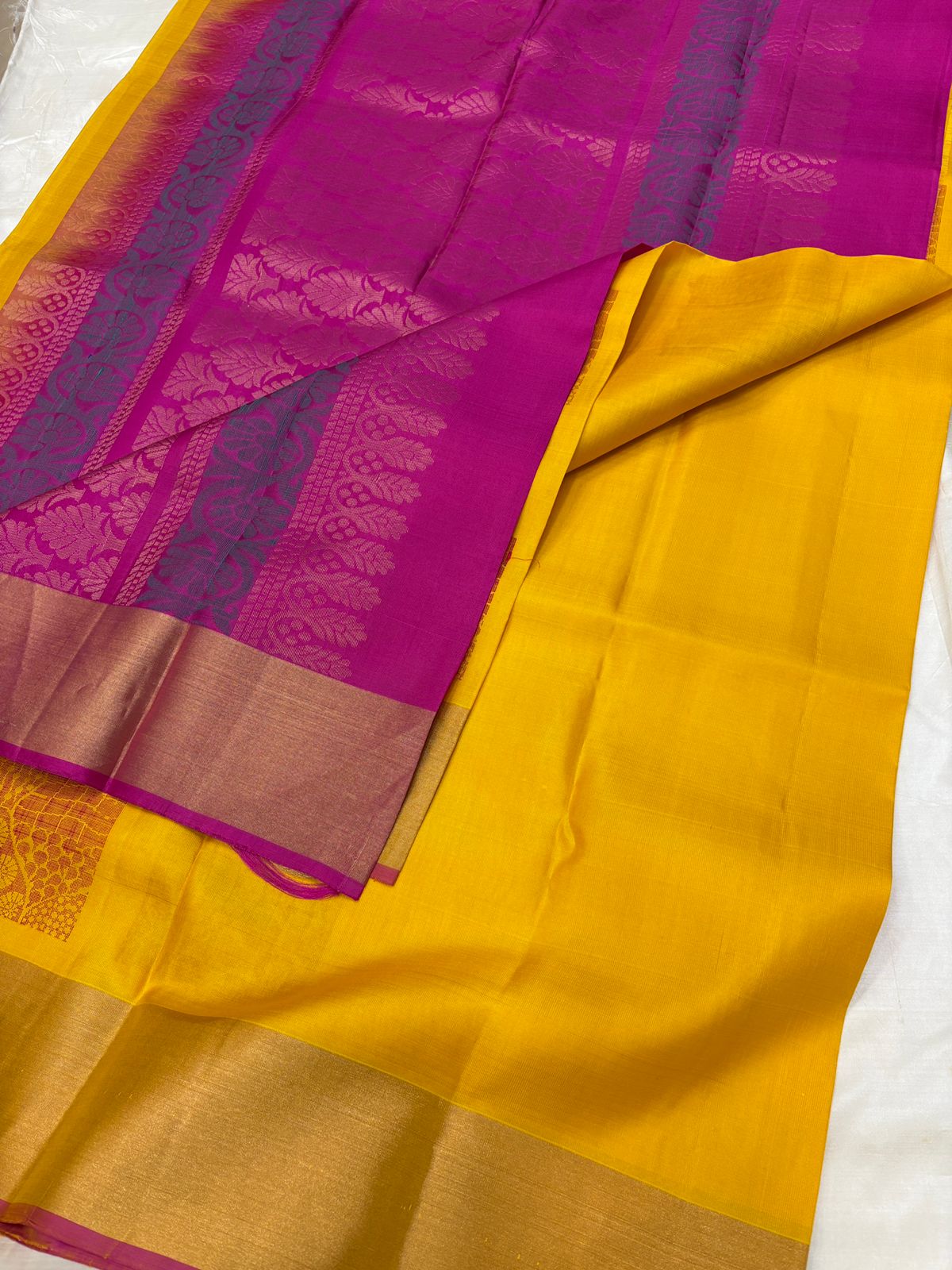 Yellow -Soft Silk
