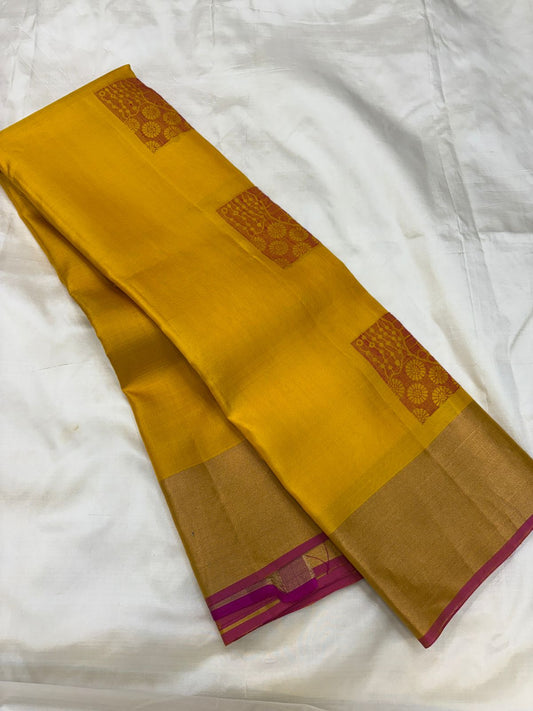Yellow -Soft Silk
