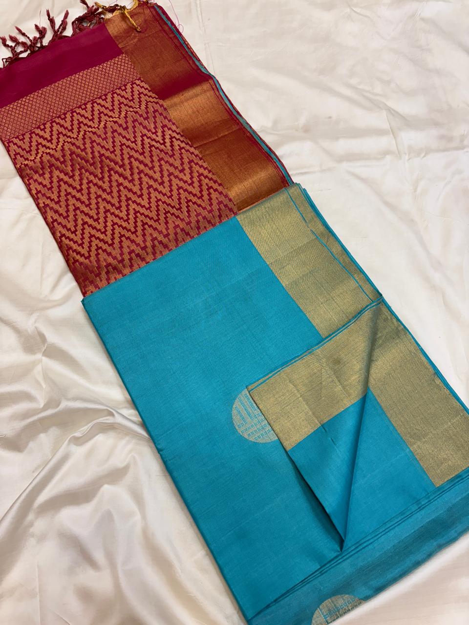 Blue -Soft Silk