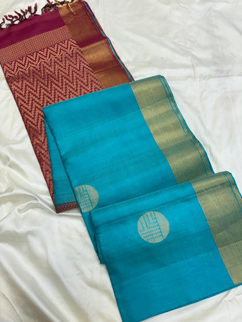 Blue -Soft Silk
