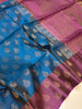 Blue Magenta Soft Silk