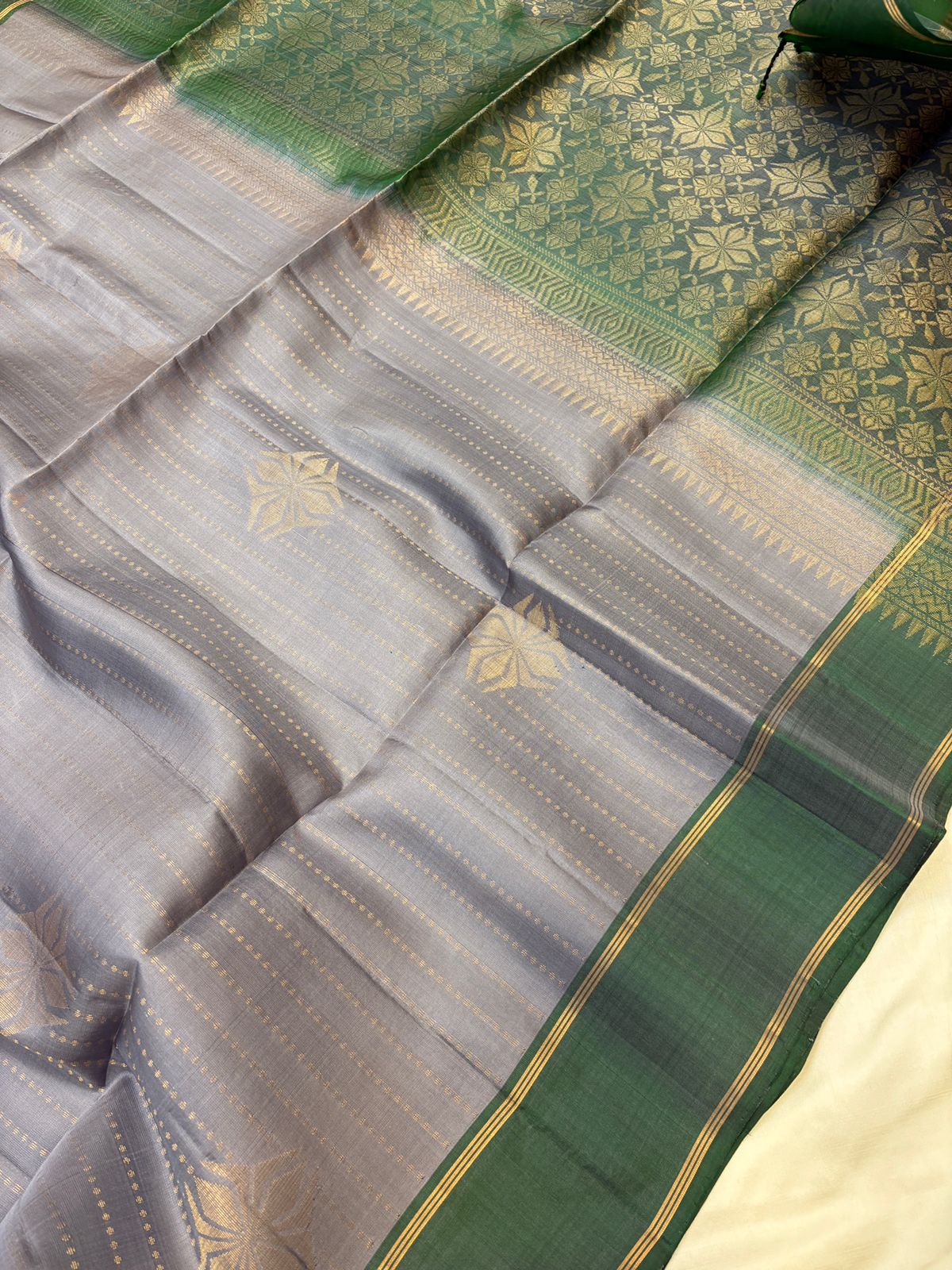 Light Grey Soft Silk