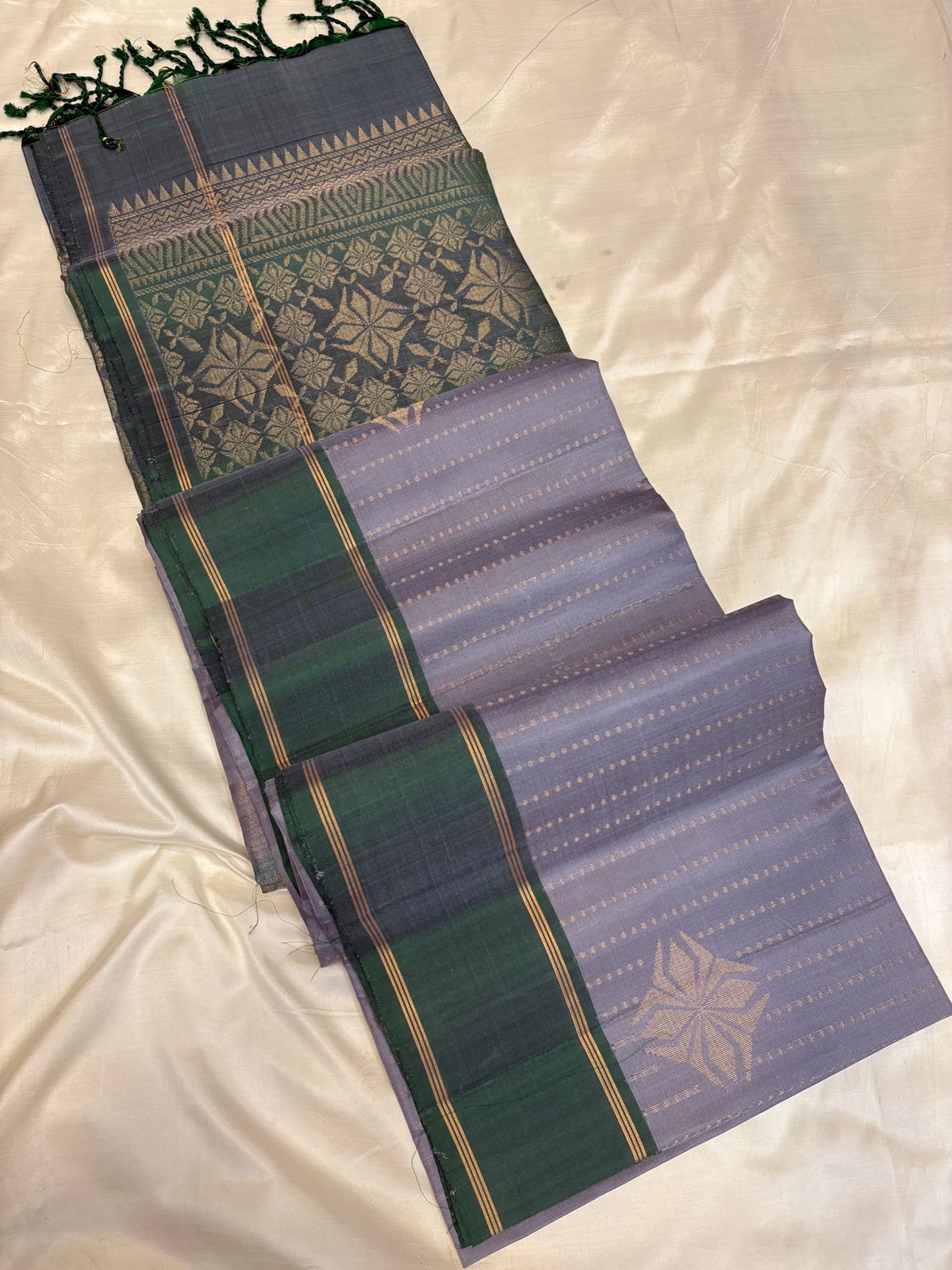 Light Grey Soft Silk