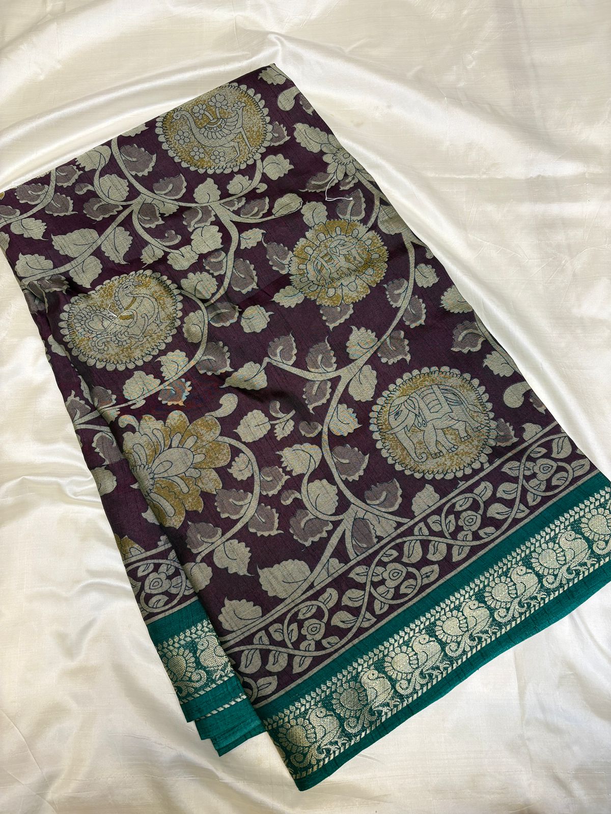 Kalamkari Dola Silk