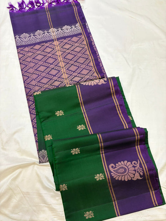 Uppada  Contrast Borders