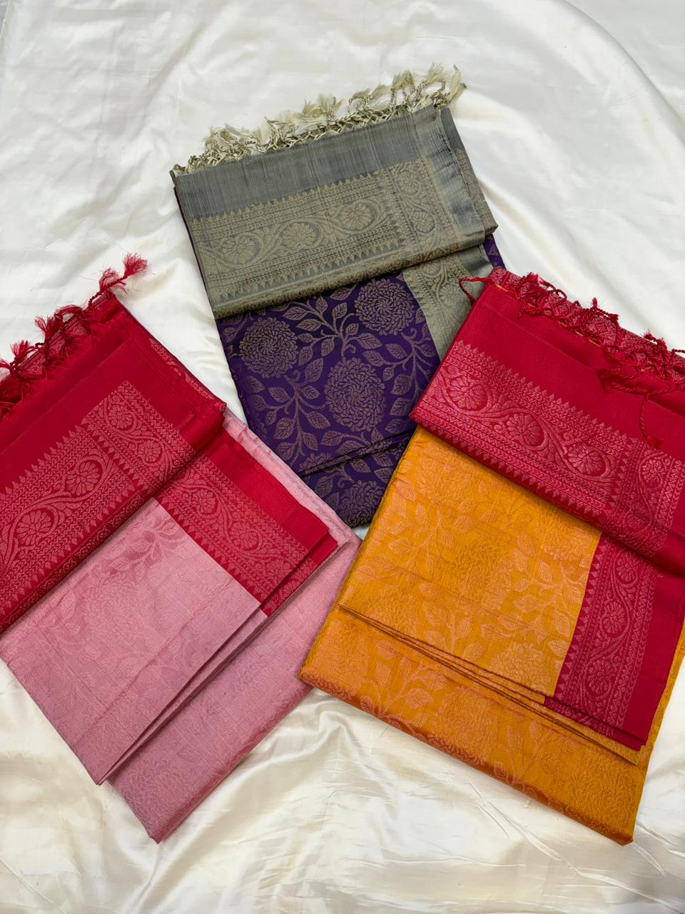 Daliya Brocade Soft Silk