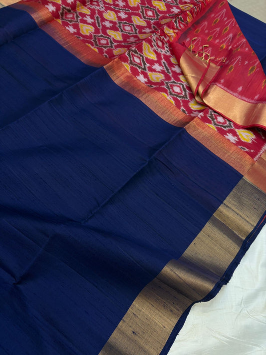 Shristi Ikkat Raw Silk