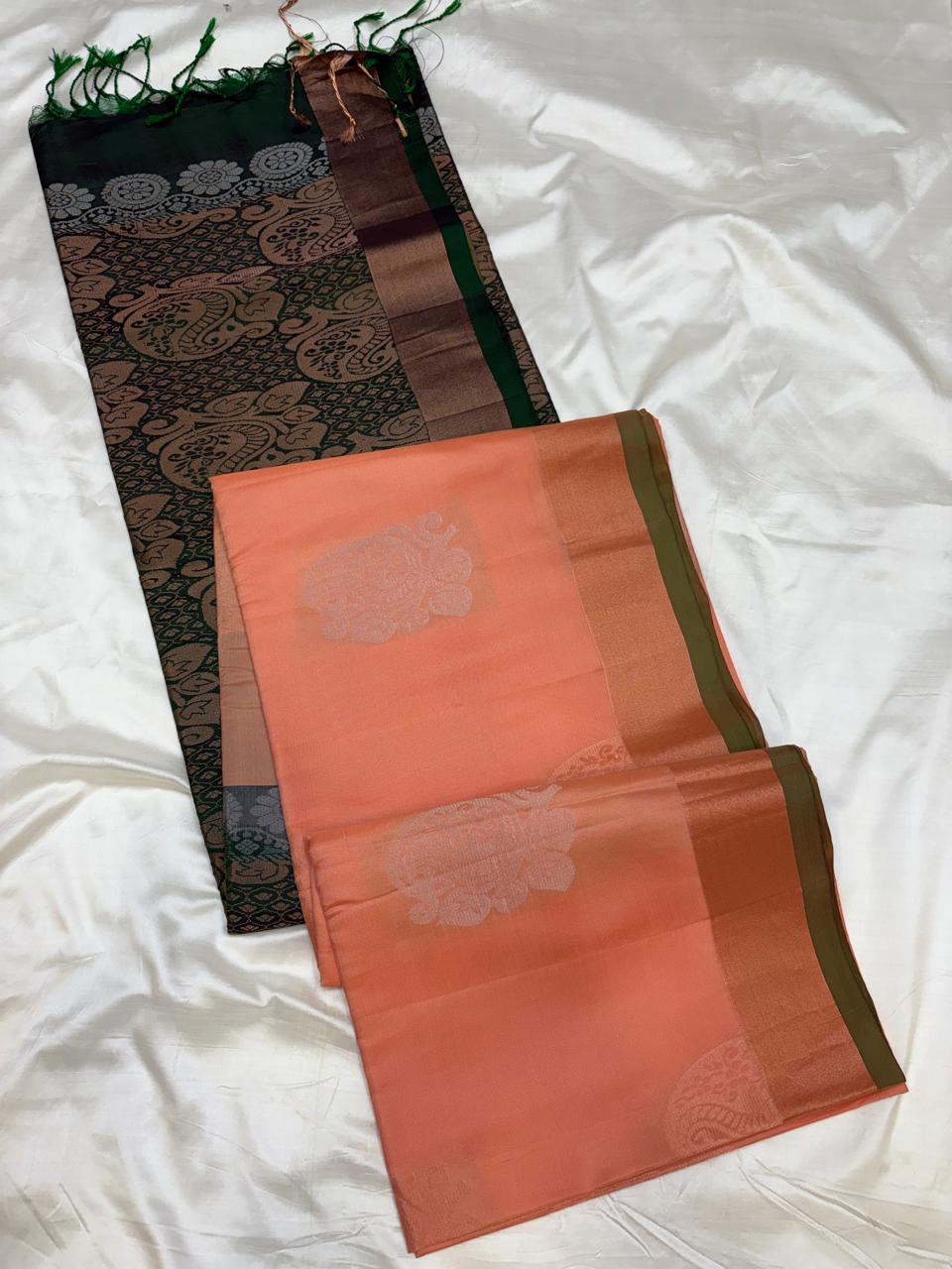 Uppada Tissue Border