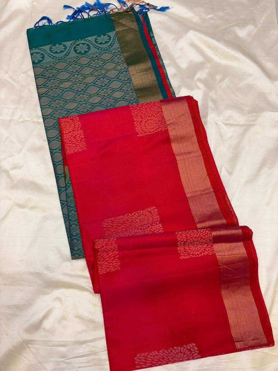 Uppada Tissue Border