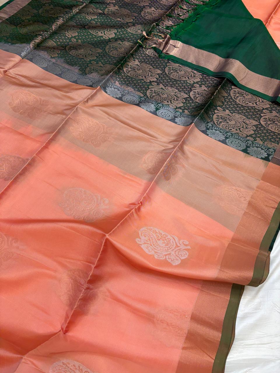 Uppada Tissue Border