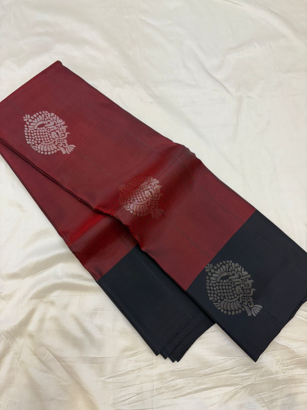 Uppada Soft Silk - Contrast