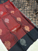 Uppada Soft Silk - Contrast