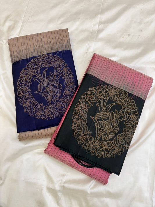 Korvai Kattam Soft Silk