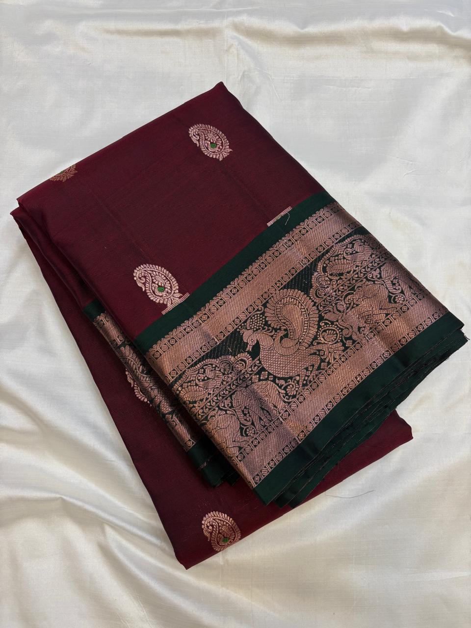 Kanchi Border Silk