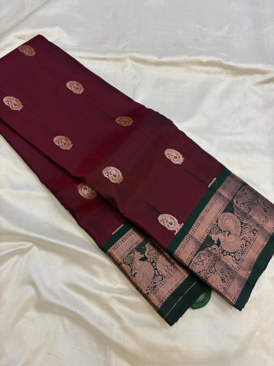Kanchi Border Silk