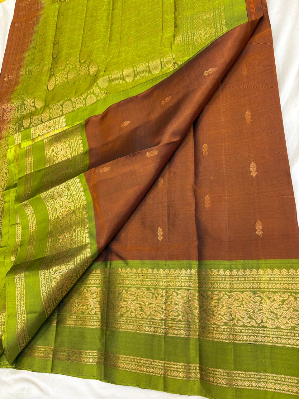 Kanchi border Soft Silk