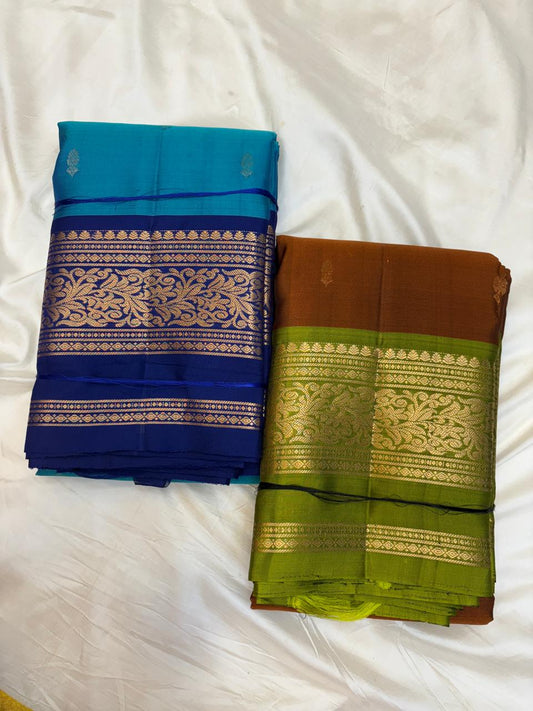 Kanchi border Soft Silk