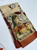 Pen Kalamkari Chennur Silk